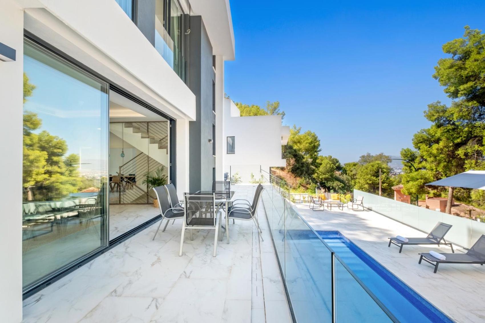 Privatunterkunft Coliving Double In Ariela With Pool And Sea And Mountain Views